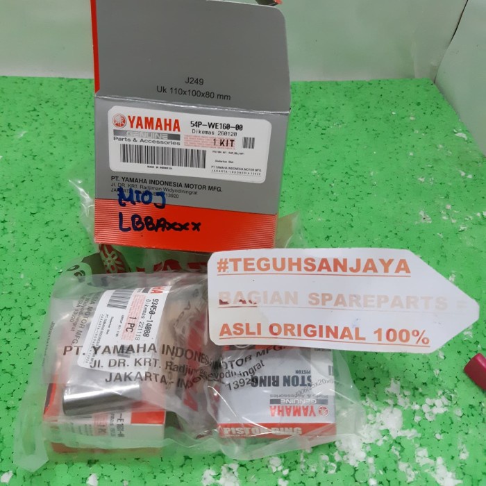 Piston Kit Seher Paket 54P Std Mio J Soul Gt Xride 115 Original Yamaha