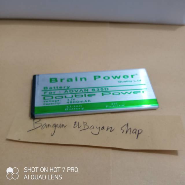 Batre Batrai Hp Advan S35D S35H S35AT S3D S35G S4i S4Z Plus Battrey Brain Power