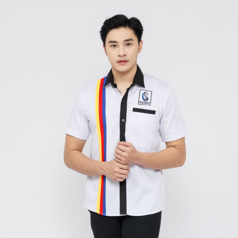 GPdI - Kemeja Putih Bordir - Cotton  - Jos Miracle Bandung - Miracle - JMB