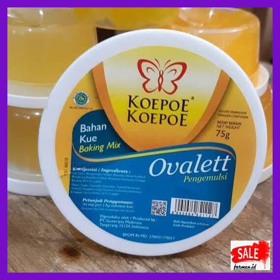 

DERPOWBAKING- OVALETT KOEPOE2 75GRAM EMULSI -ASLIII.