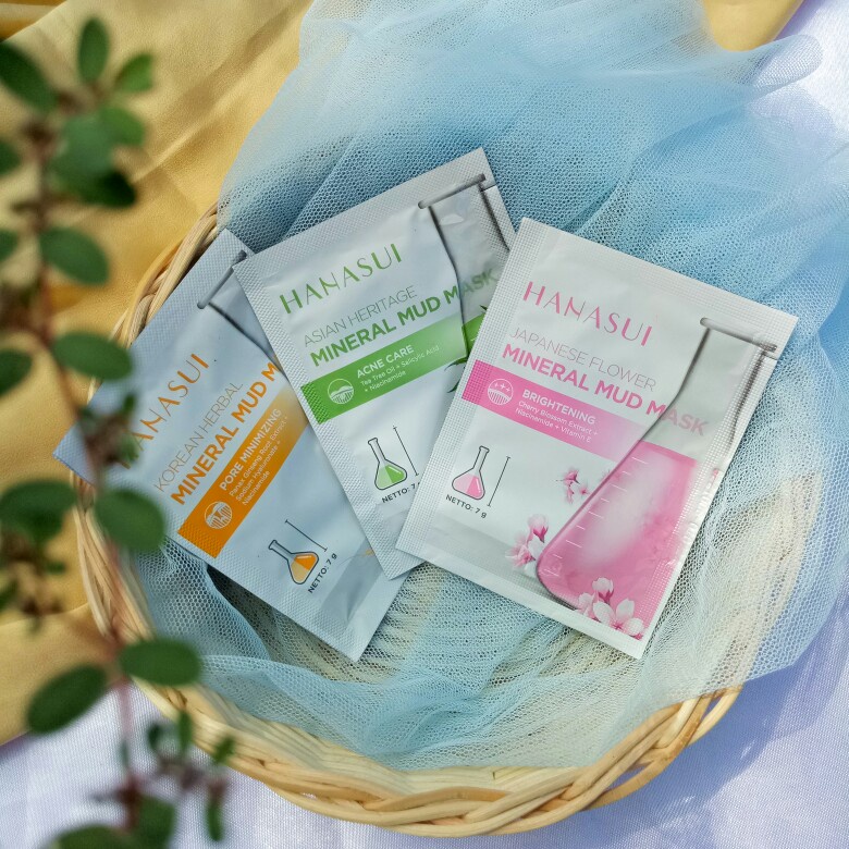 HANASUI - MINERAL MUD MASK 1pack=10pcs