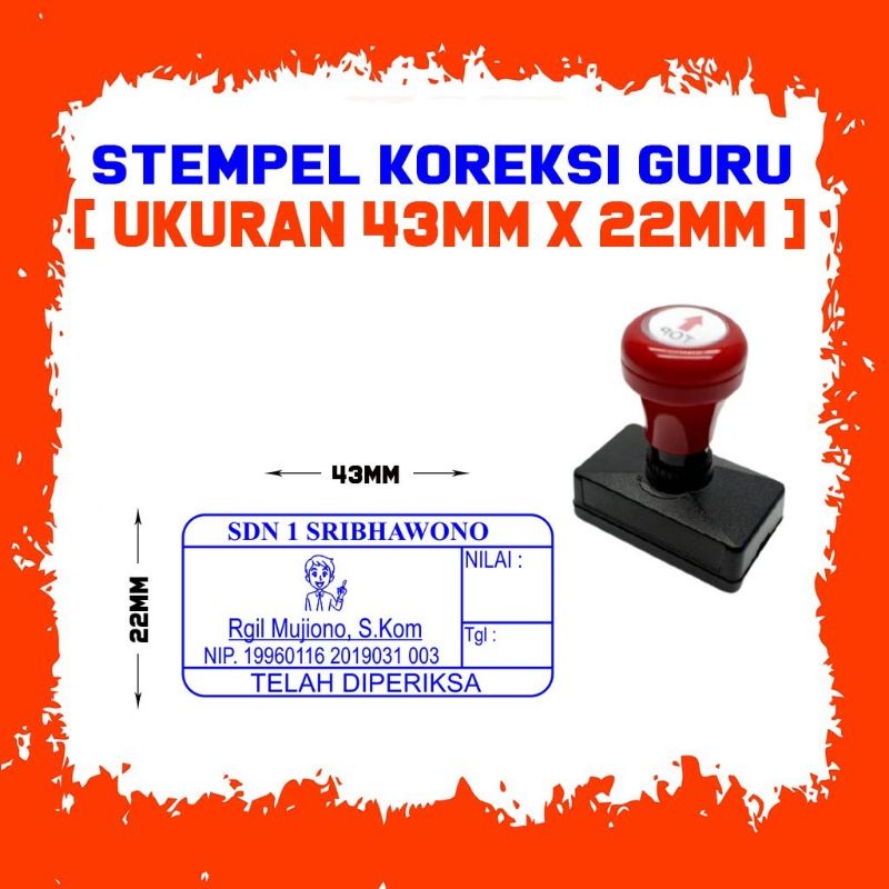 

Stempel Flash stempel Koreksi