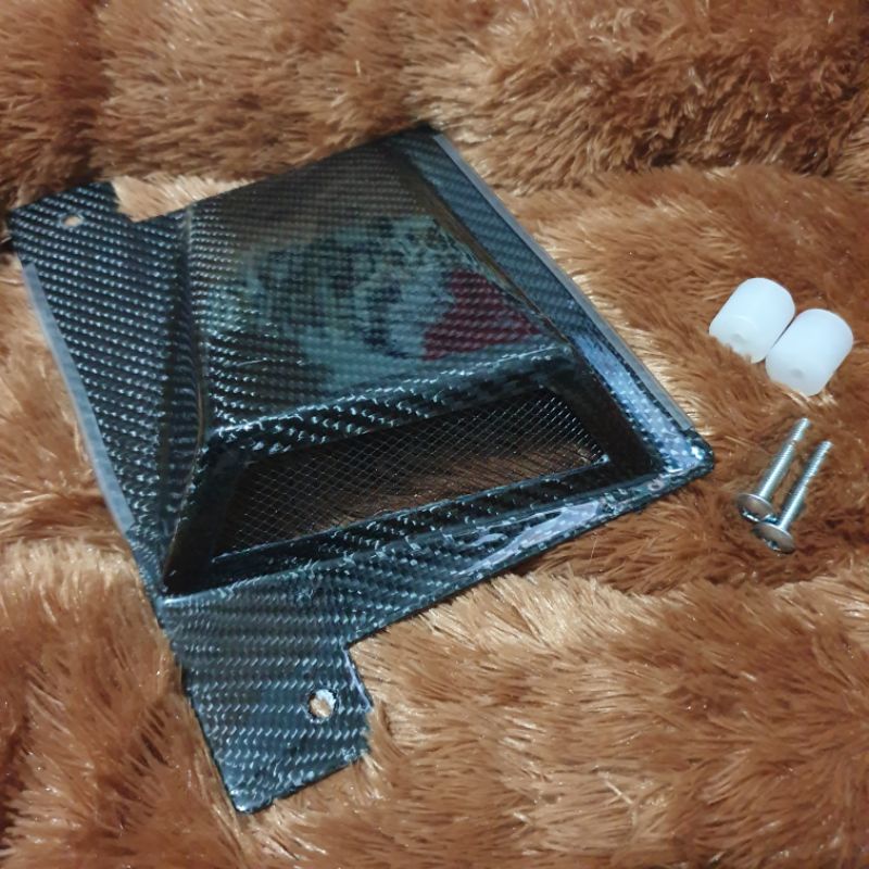 Cover radiator Carbon Kevlar Nmax Aerox Lexi vva 155 old new no karbon keplar cnc almunium diamond