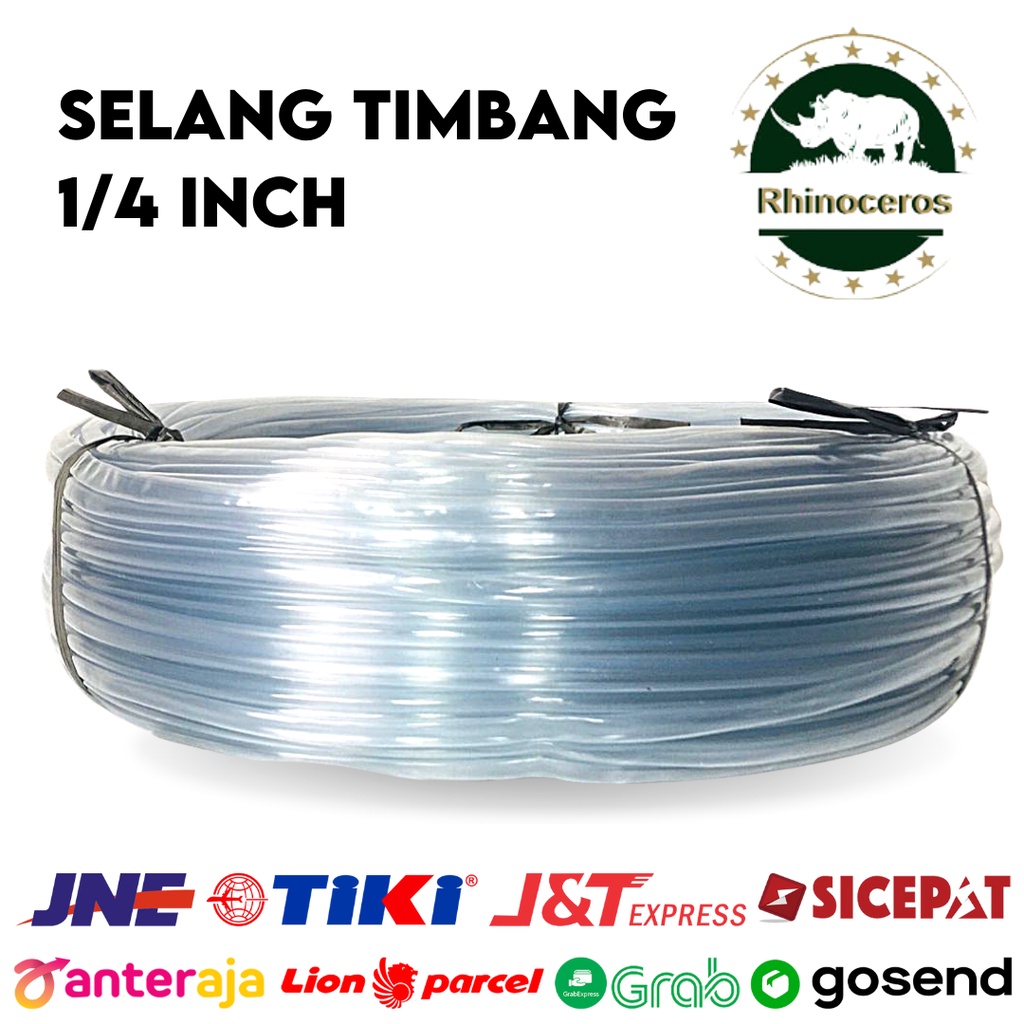 Selang Timbang Waterpas 1/4 Inch 0.5mm 100 Meter Selang Ukur Elastis