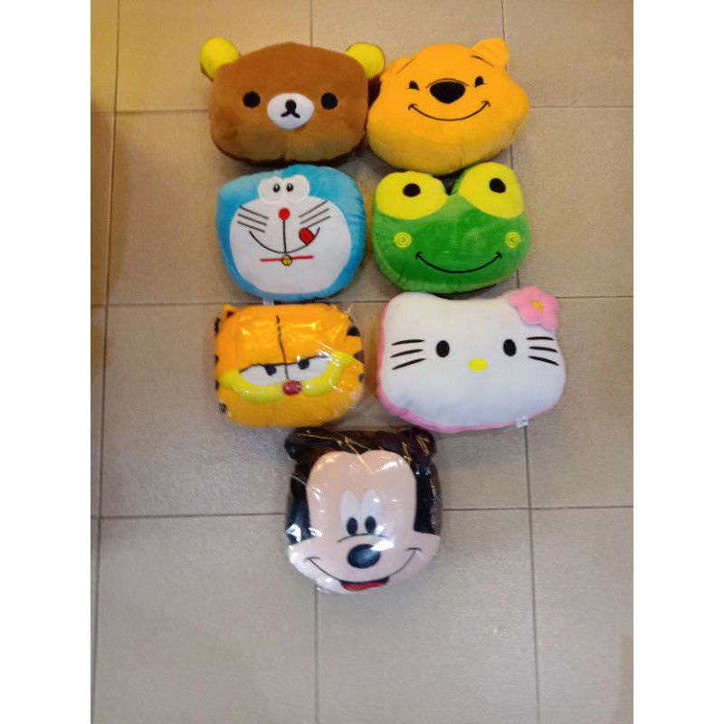 Bantal Velboa Karakter Bantal Boneka Anak Bantal Karakter Bantal Sofa Bantal Mobil Hadiah Ultah Kado Ultah Hadiah Anak Kado Anak