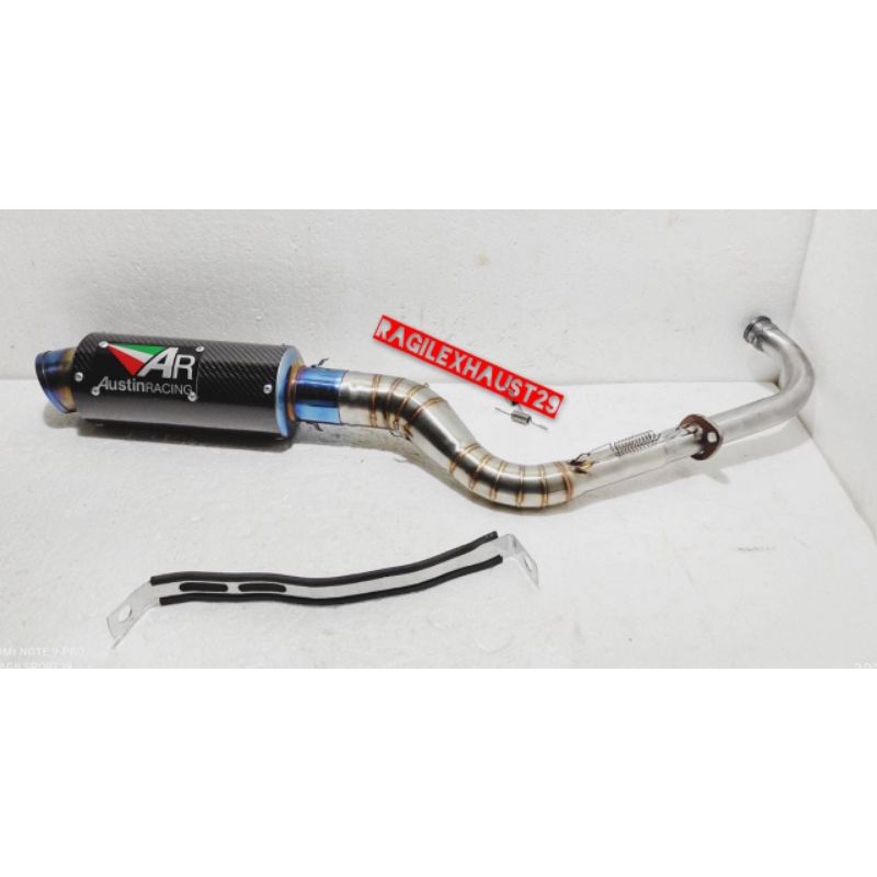 EXHAUST AR AUSTIN RACING Mio j Mio sporty Mio m3 Vario Beat Genio Lexi aerox adv scope fino