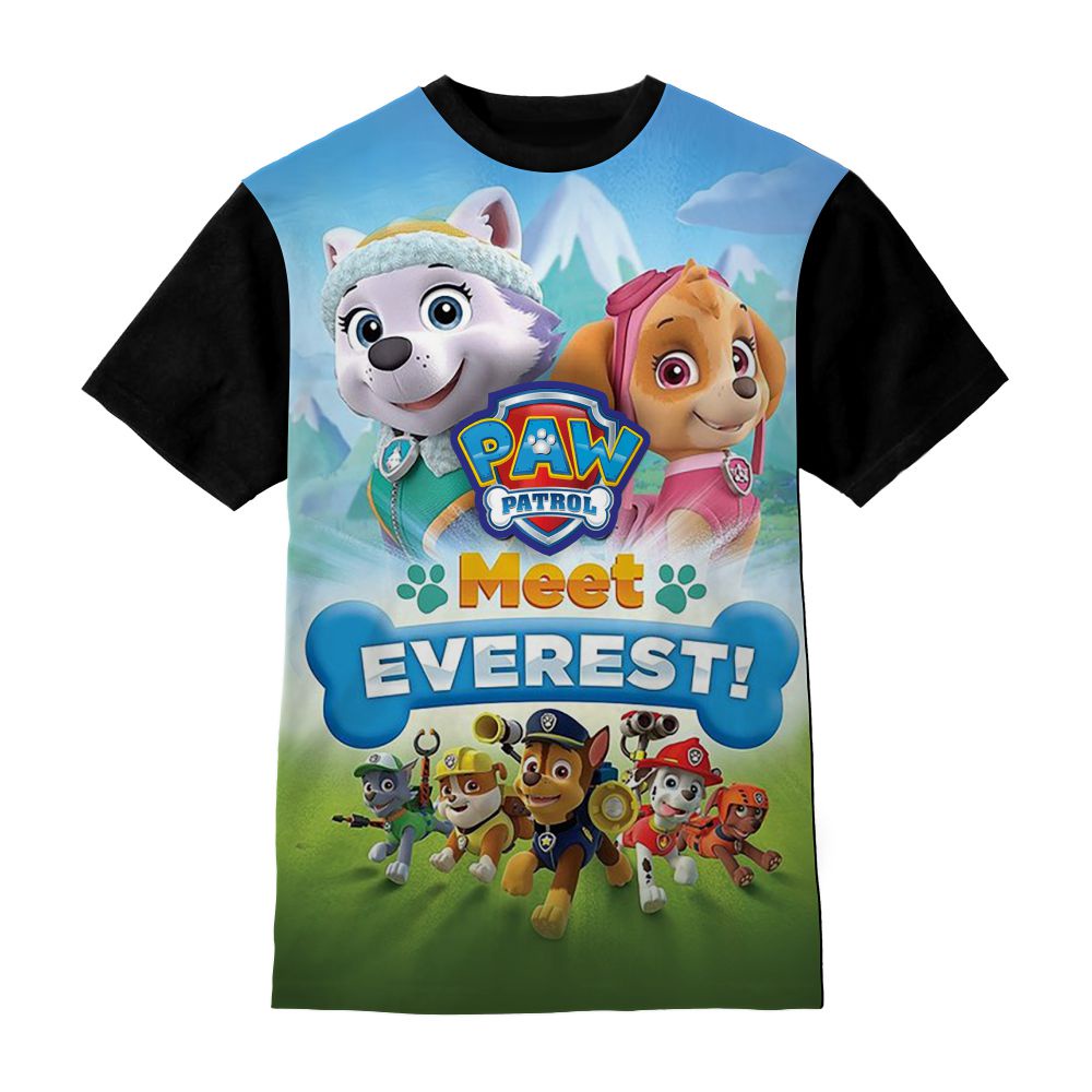Kaos Anak Paw Patrol Baju Anak Anime Umur 1 12 Tahun - Game Pakaian Anak Laki Laki Perempuan Paw Pat