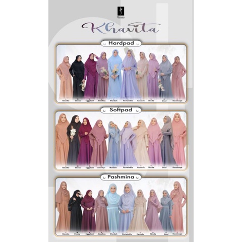 Gamis Khavita Set Pasmina by Kyana