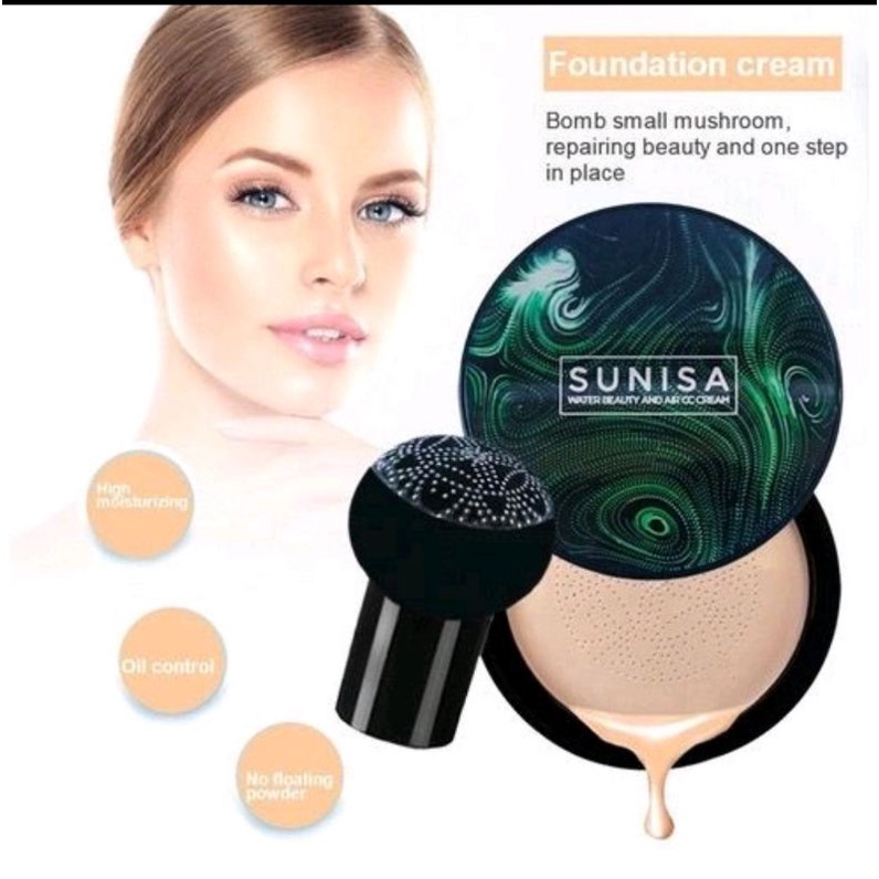 SUNISA BB CUSHION WATERPROOF(sunisa biasa)