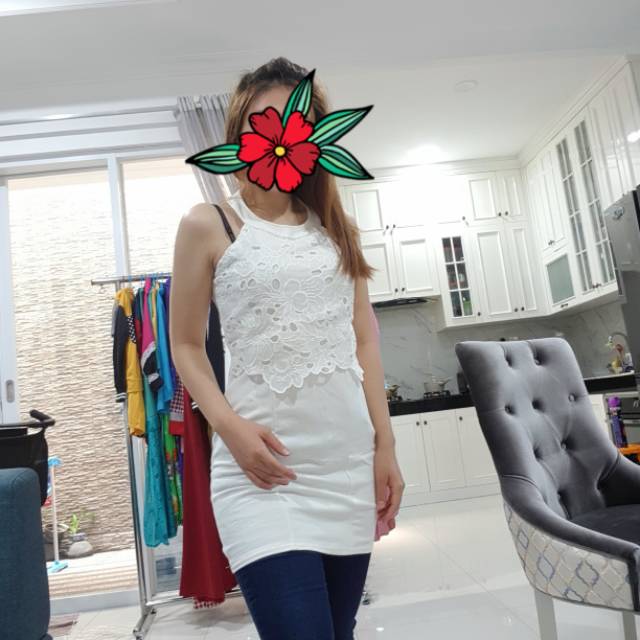 RR SALE Baju Bkk Pakaian Wanita Fashion Wanita Fashion Bangkok Baju Import Baju Bangkok DRESS BROKAT