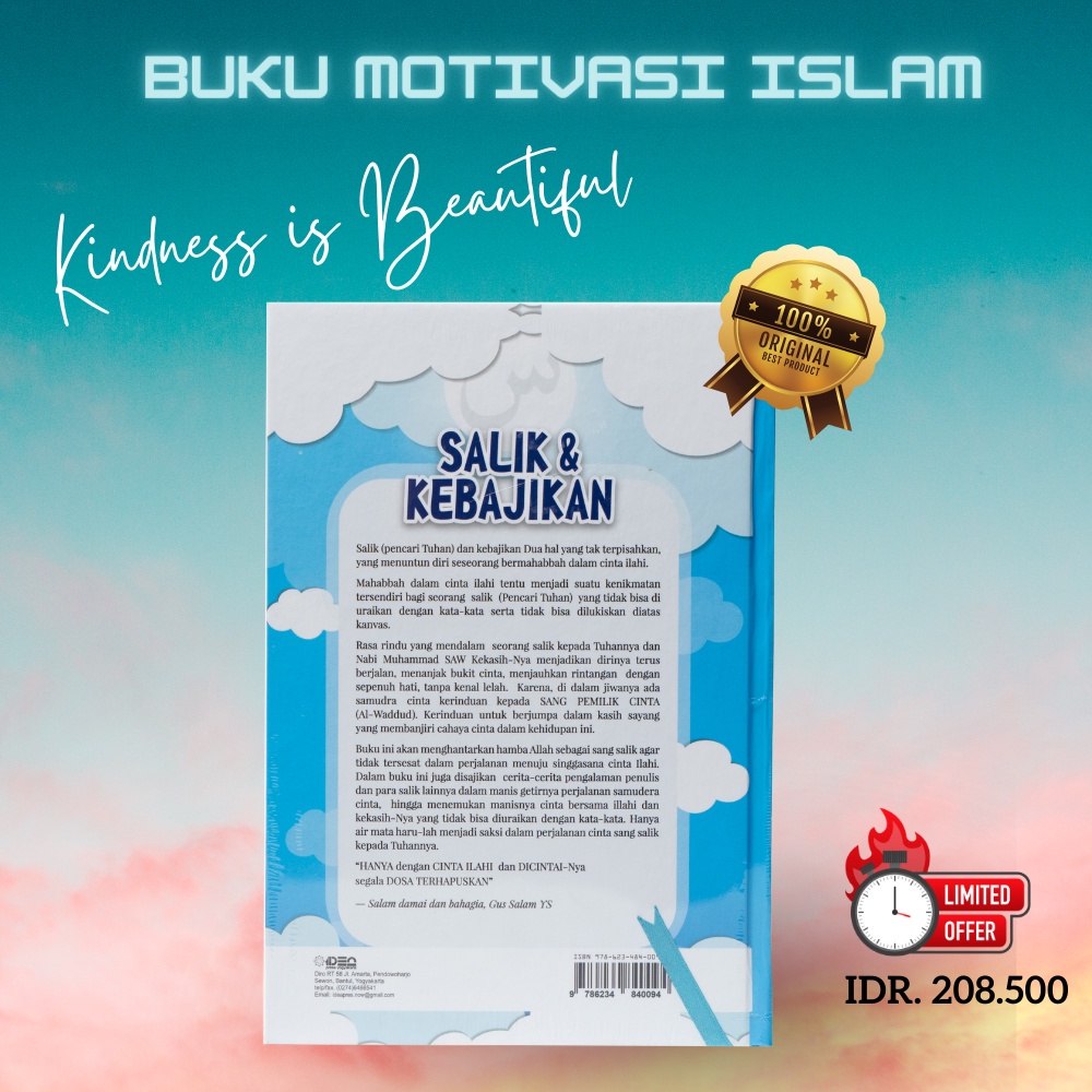 BUKU MOTIVASI ISLAMI SALIK DAN KEBAJIKAN