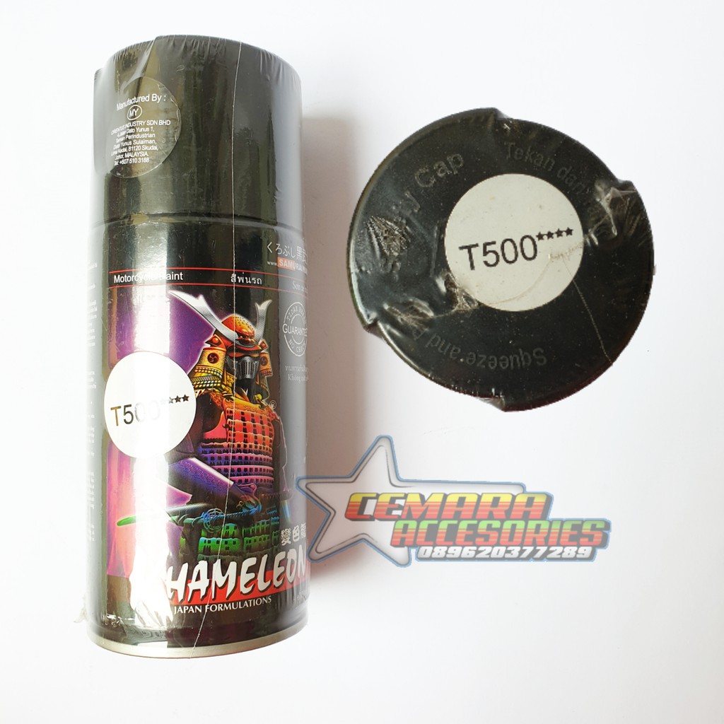 

Pilox Samurai Paint Bunglon T500 Khameleon 300 ml - Cat Semprot