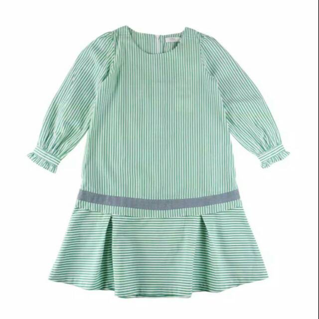 Kids Icon Dress Anak Perempuan Curly With Combo and Pleat