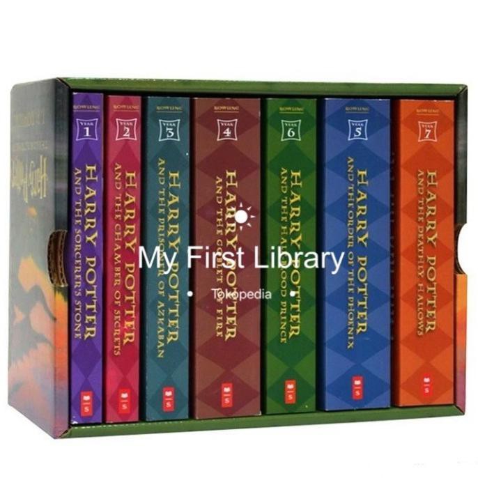 Harry Potter Box Set English Paperback Scholastic