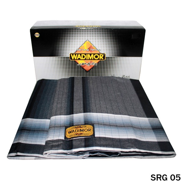 Sarung Tenun Muslim Motif Hitam Putih (COMB)