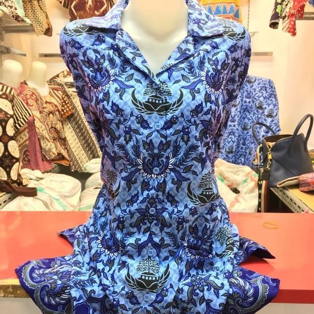 Kain Seragam Batik KORPRI Katun C 50 Meteran