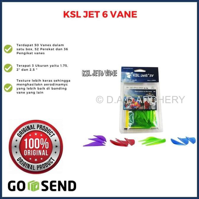 KSL JET6 VANES / SPINWING KSL - 2.50