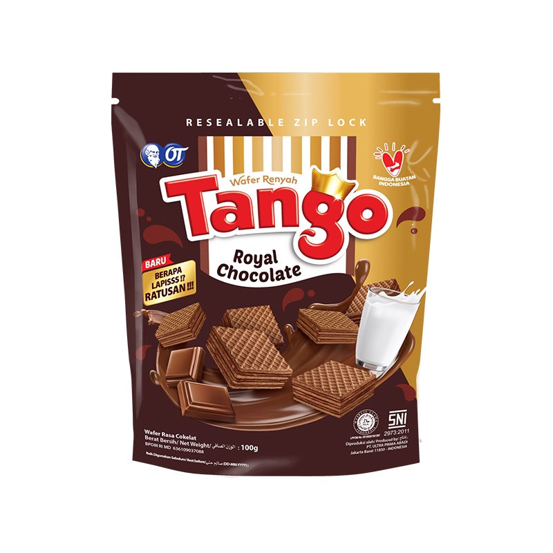 

Tango Wafer Chocolate Pouch 100g