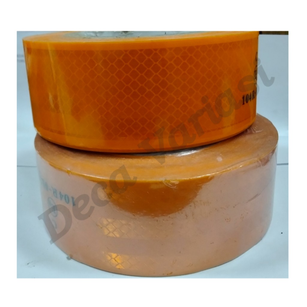 

Stiker box / Stiker reflektor / Stiker pemantul cahaya warna Kuning