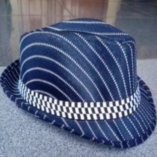 Topi Koboy Motif Salur DistroTerbaru