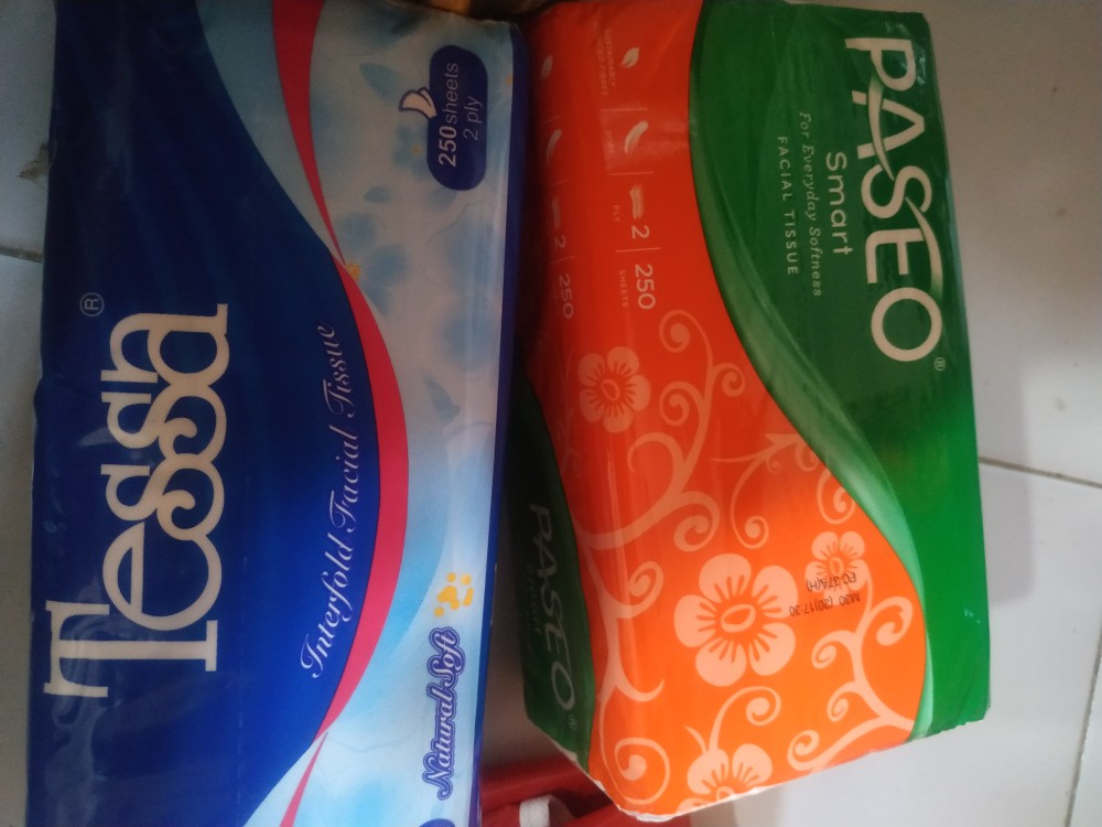Tisu Wajah Tessa 250 Lembar 2 Ply Natural Soft | New Product Tessa