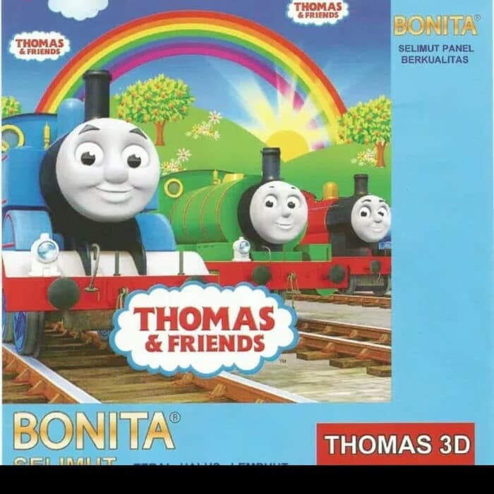 Selimut Bonita motif Thomas