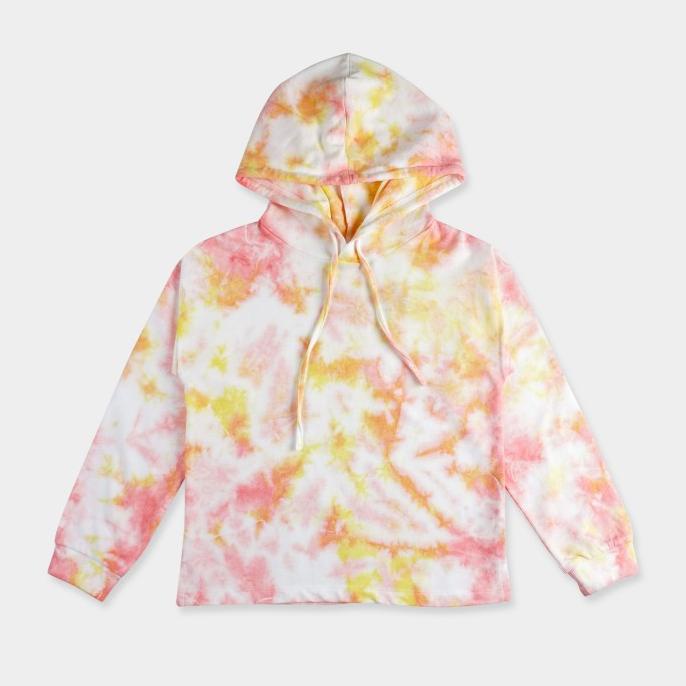 SALE KIDS ICON - HOODIE TIE DYE ANAK PEREMPUAN CURLY 04-14THN - LY400200210 READY SIAP KIRIM