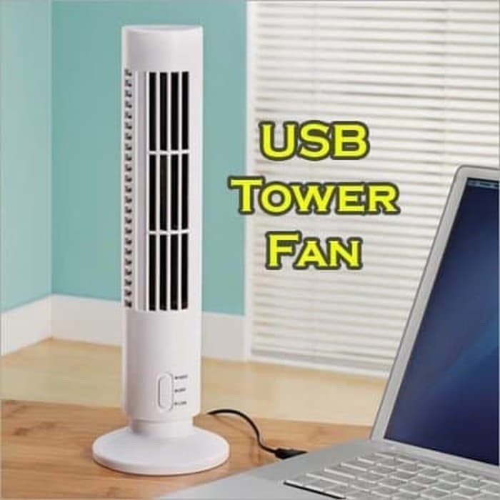 Usb tower fan kipas angin menara
