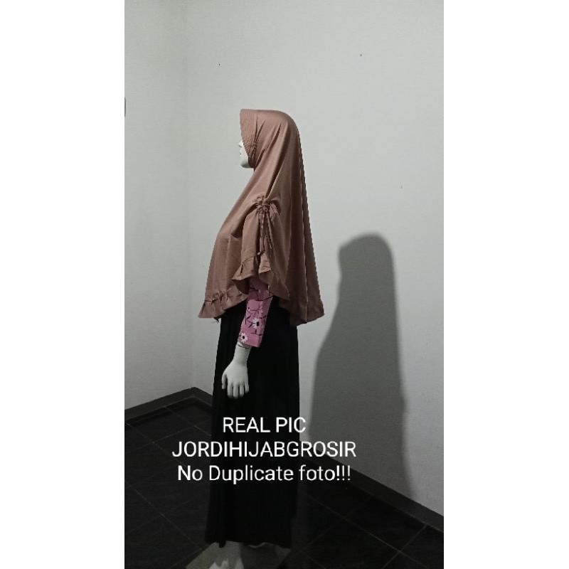 KERUDUNG JERSEY JILBAB INSTAN KHIMAR ZULEIKHO Farkha Serut Hijab serut kanan kiri jumbo JERSEY MURAH-5