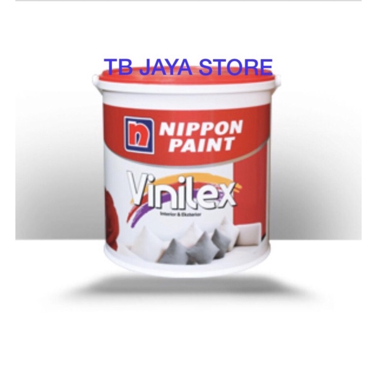 NIPPON VINILEX VINILEX KEMBANG 5 KG CAT TEMBOK VINILEX MINIMALIS GREY 947 (TINTING)