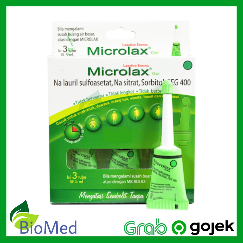 MICROLAX GEL - Obat Sulit BAB Konstipasi