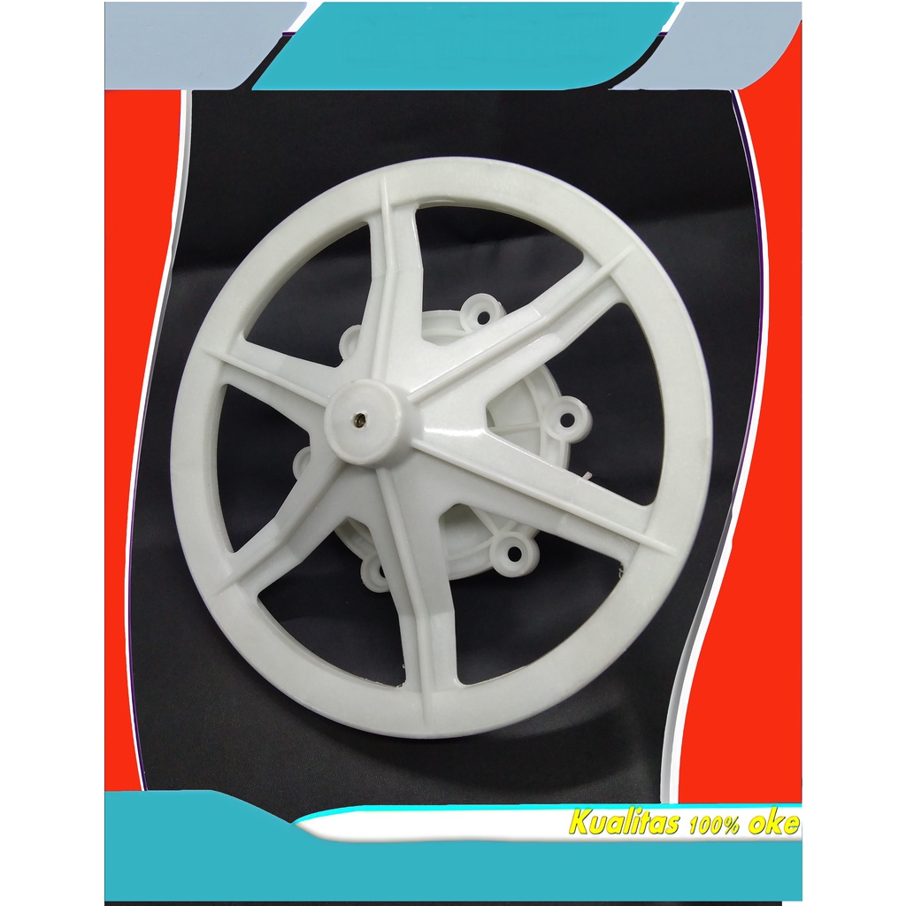GEAR BOX SANYO SET |  GEARBOX / GIRBOX / GERBOX PENCUCI PEMUTARAN 2 TABUNG SANYO