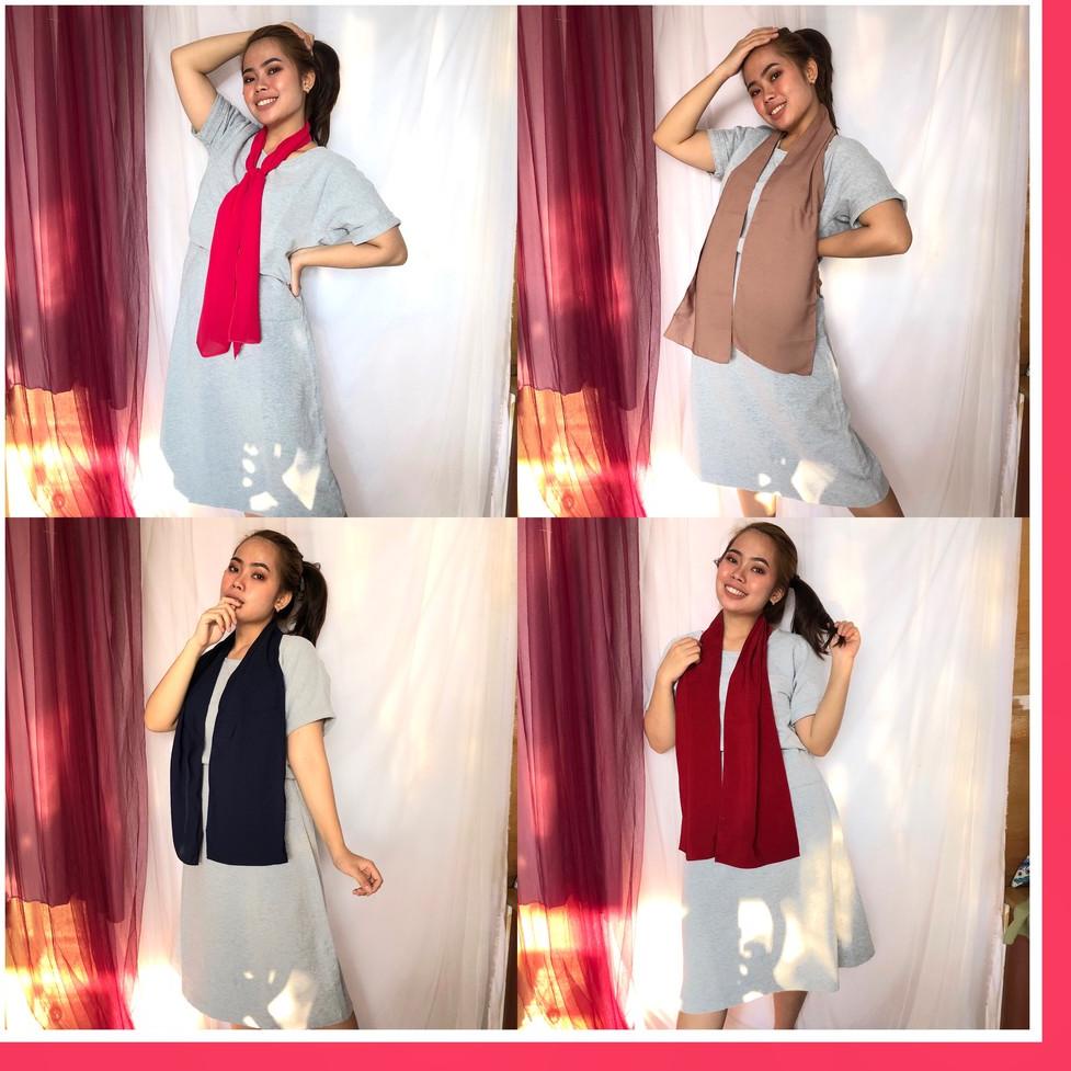 TERBARU SYAL POLOS scarf leher syall murah motif scraft shawl syal fashion neckscarf ☭ 880