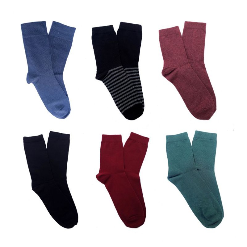 Kaos Kaki Ekspor Polos Katun 100% Kantor