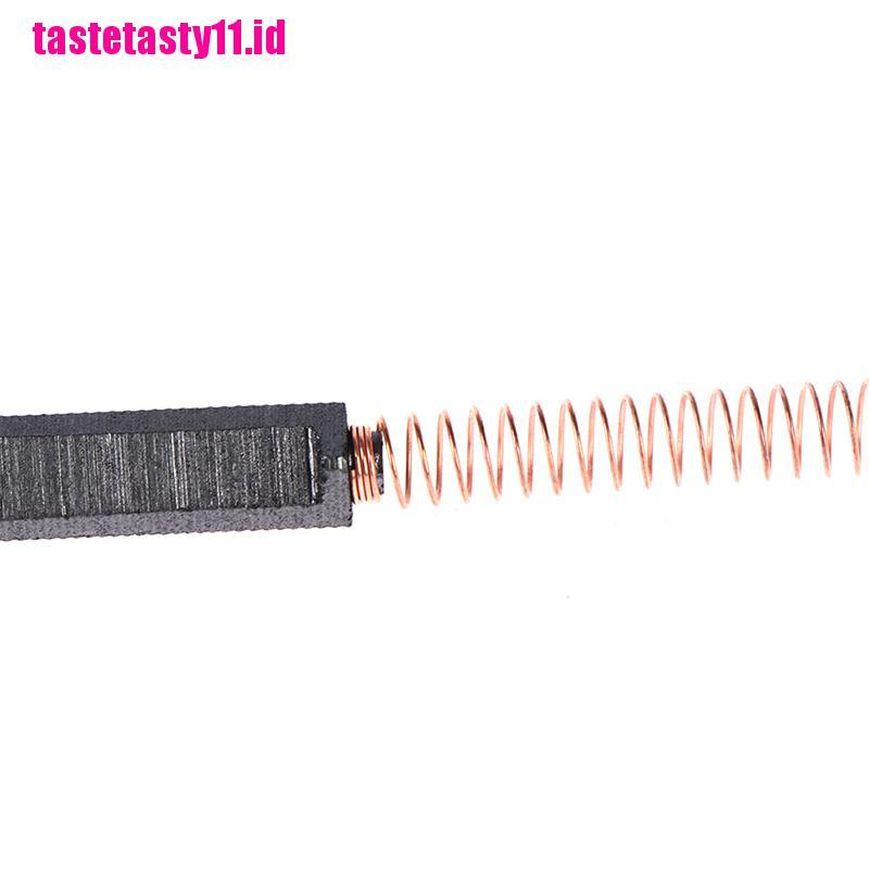 (Taty) 2pcs / Pasang Sikat Karbon Power Tool Pengganti Untuk Mixer Dapur