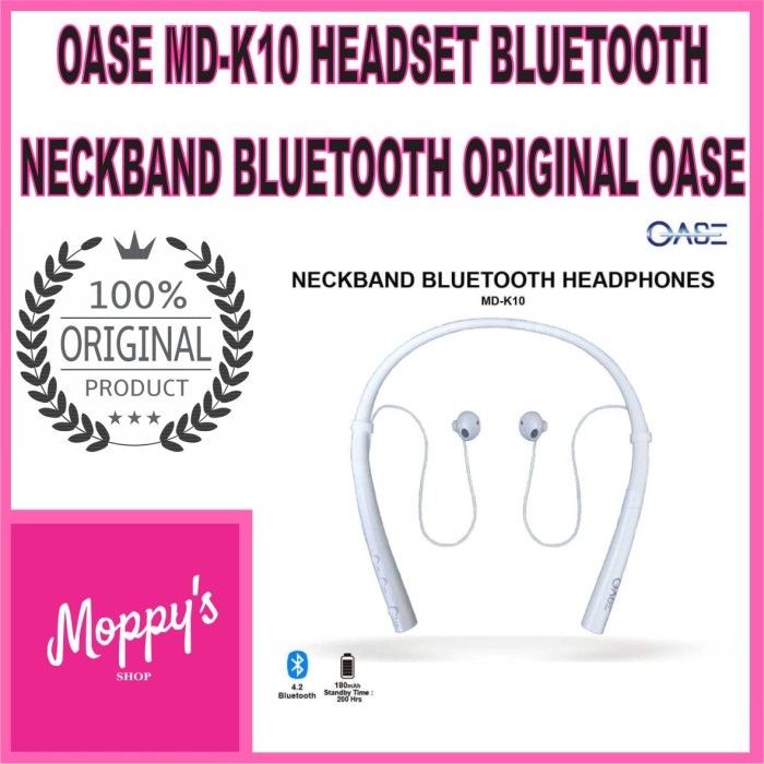 OASE MD-K10 HEADSET BLUETOOTH NECKBAND BLUETOOTH ORIGINAL OASE