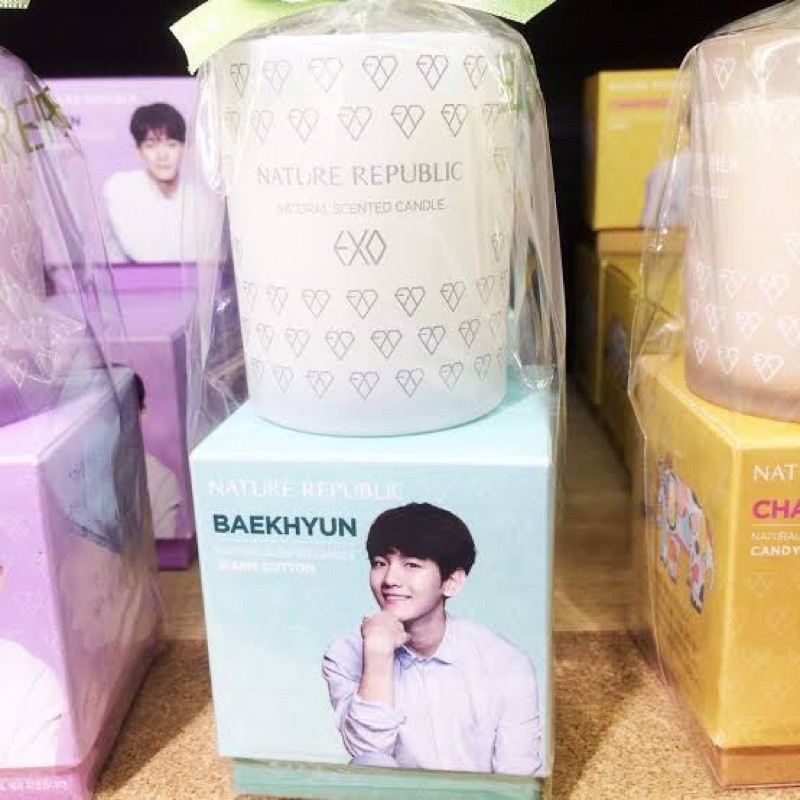 Nature Republic x EXO candle