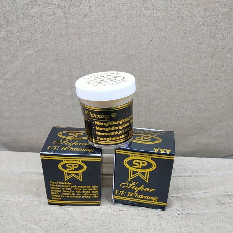 SP HITAM CREAM UV SPESIAL AAA WHITENING ORIGINAL PER PCS
