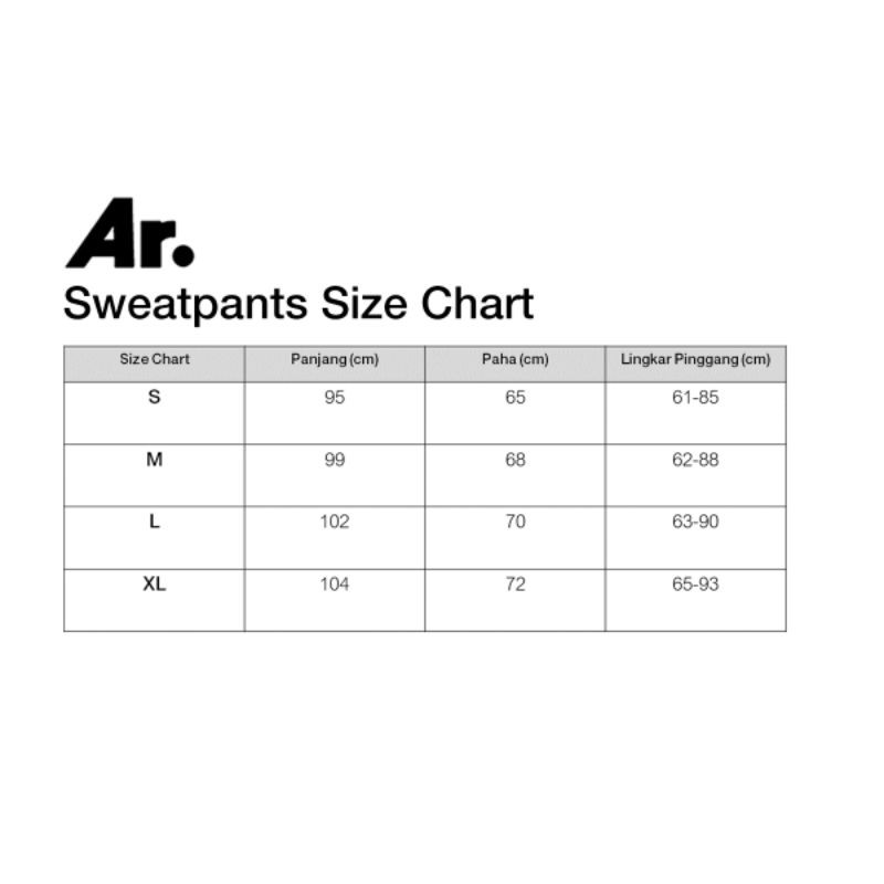 Sweatpants Ar. Grateful (Unisex)