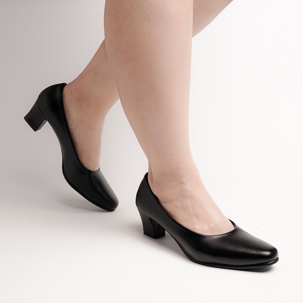 sepatu wanita big size jumbo/sepatu pantofel wanita kerja 05L DOP