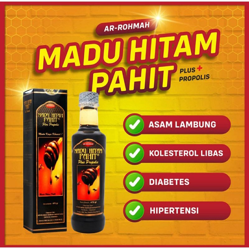 

madu hitam propolis