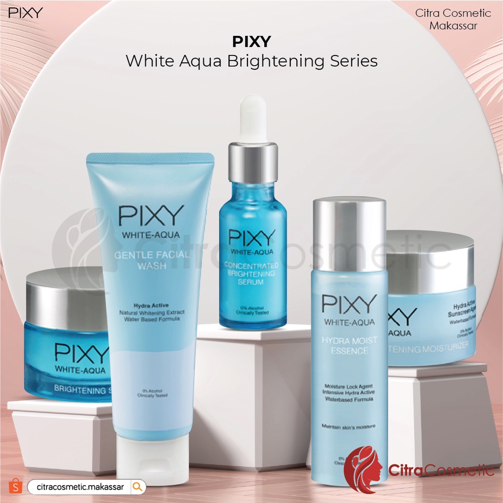 Pixy White Aqua Series | Hydra Moist Essence 125 Ml | Contrated Serum | Sleeping Maks | G.Facial Wash