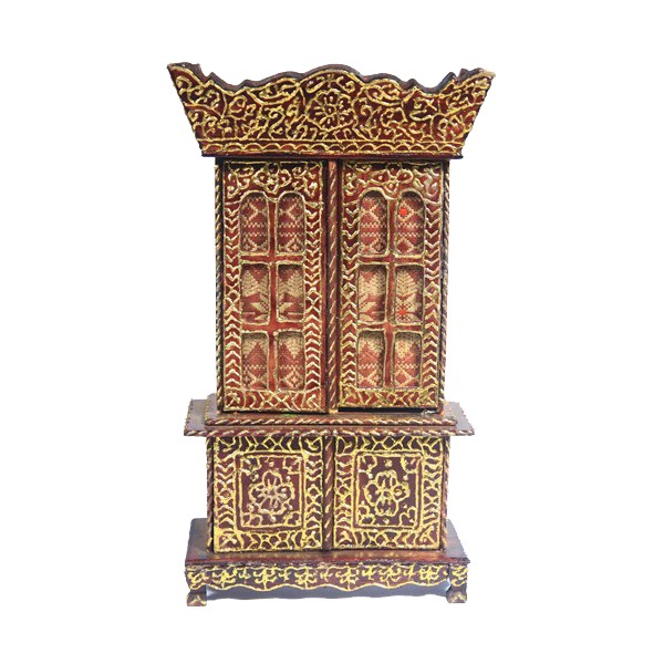 Miniatur Lemari Rek Khas Palembang