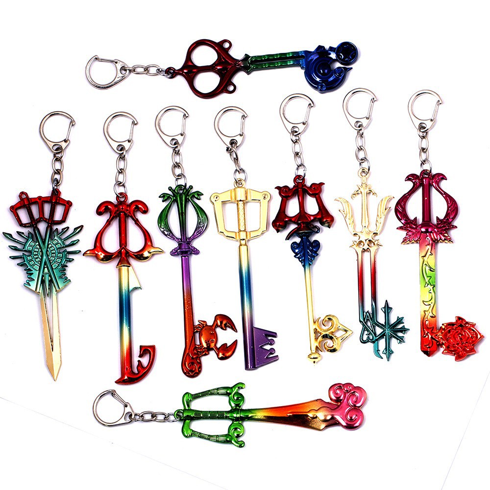 Kingdom Hearts Sora Key Keyblade Paopu Fruit Weapon Gold Metal - kingdom hearts 1 sora model roblox