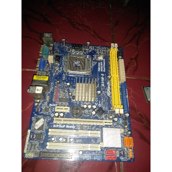 mobo/motherboard asrock g31m-s no display