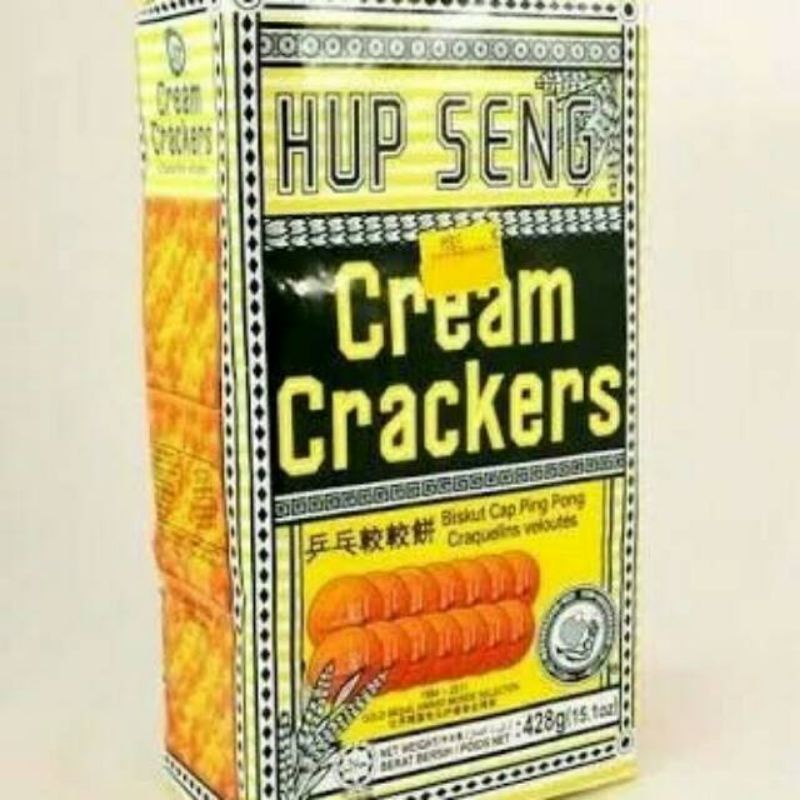 

Biskuit Hup Seng Asin Malaysia Cream Crackers 425 gram Hap Seng Hupseng Hapseng