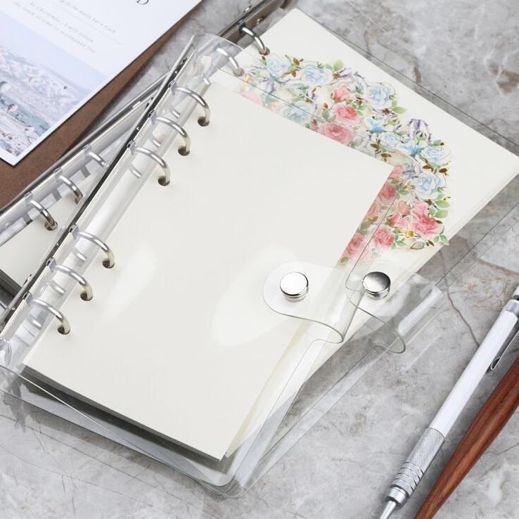 

Diskon Terkeren Binder 6 ring transparan A5 A6