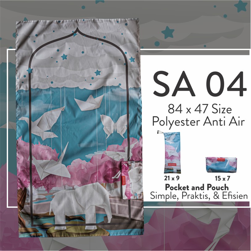 Sajadah Travel Anak Anti Air-SA 04