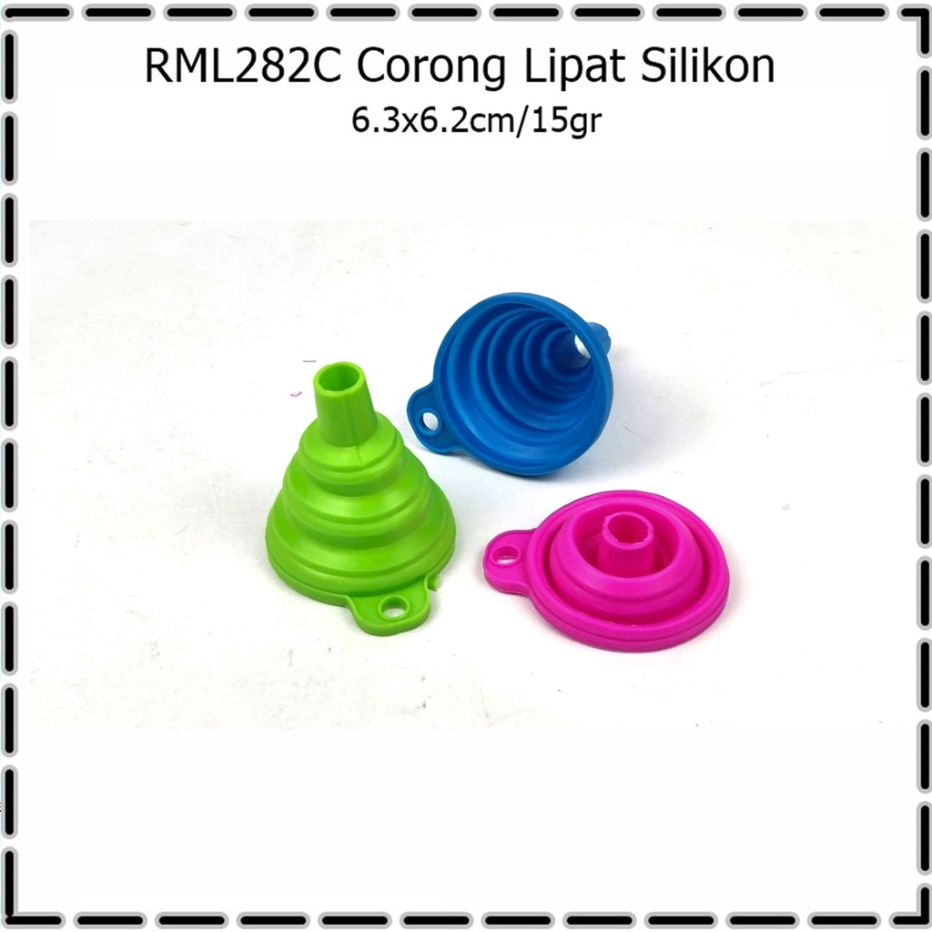 RML282C Corong Air/Funnel Lipat Silikon