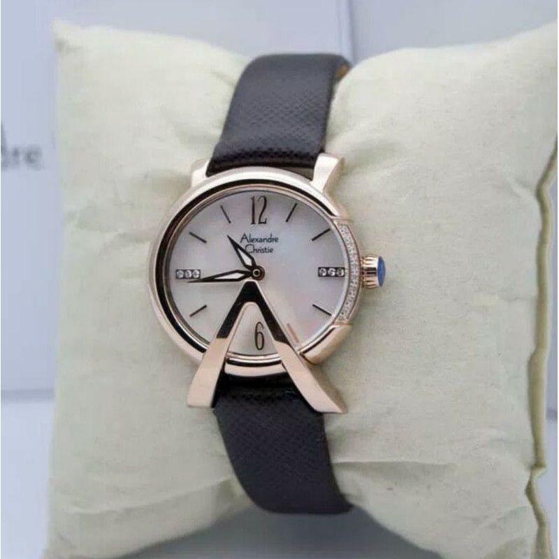 ALEXANDRE CHRISTIE AC 2703 LH ROSEGOLD BRWON AC2703 WANITA ORIGINAL